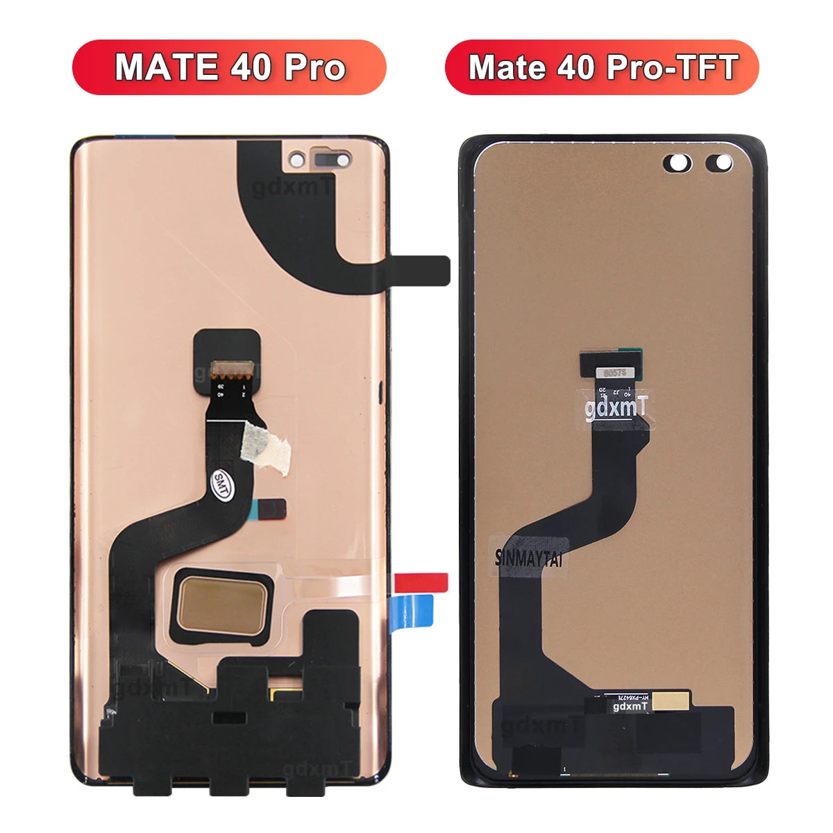 For HUAWEI Mate 40 Pro NOH-NX9 AN00 AN01 LCD Display Touch Screen Digitizer Assembly Replacement LCD Parts HUAWEI phone repair parts