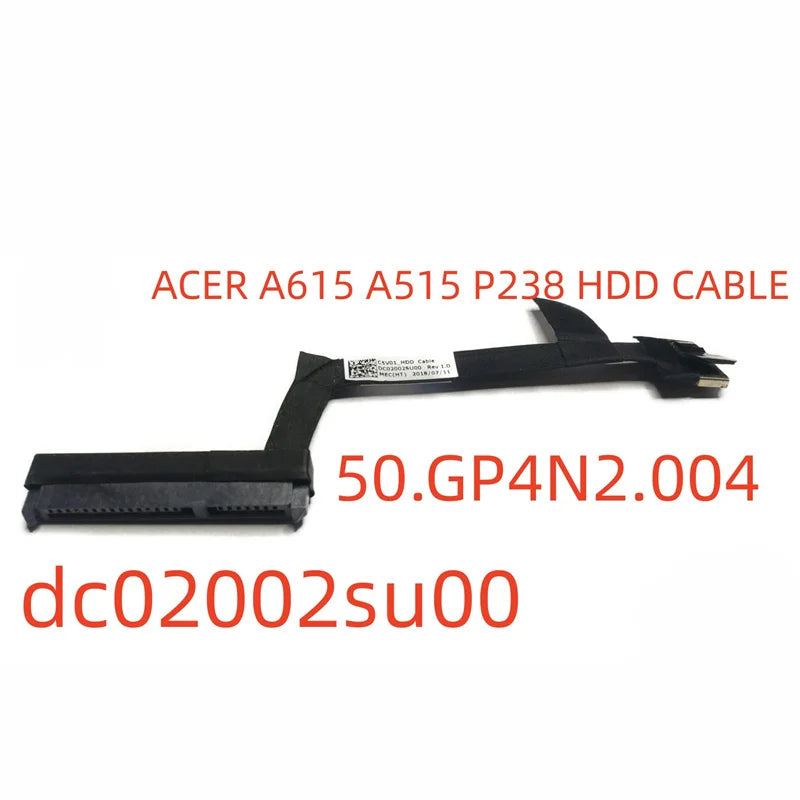 NEW Original HDD Cable Hard Drive Connector For Acer Aspire 5 6 A515 A515-51G A715 A615 A615-51G N17C4 50.GP4N2.004 DC02002SU00Acer laptop repair parts