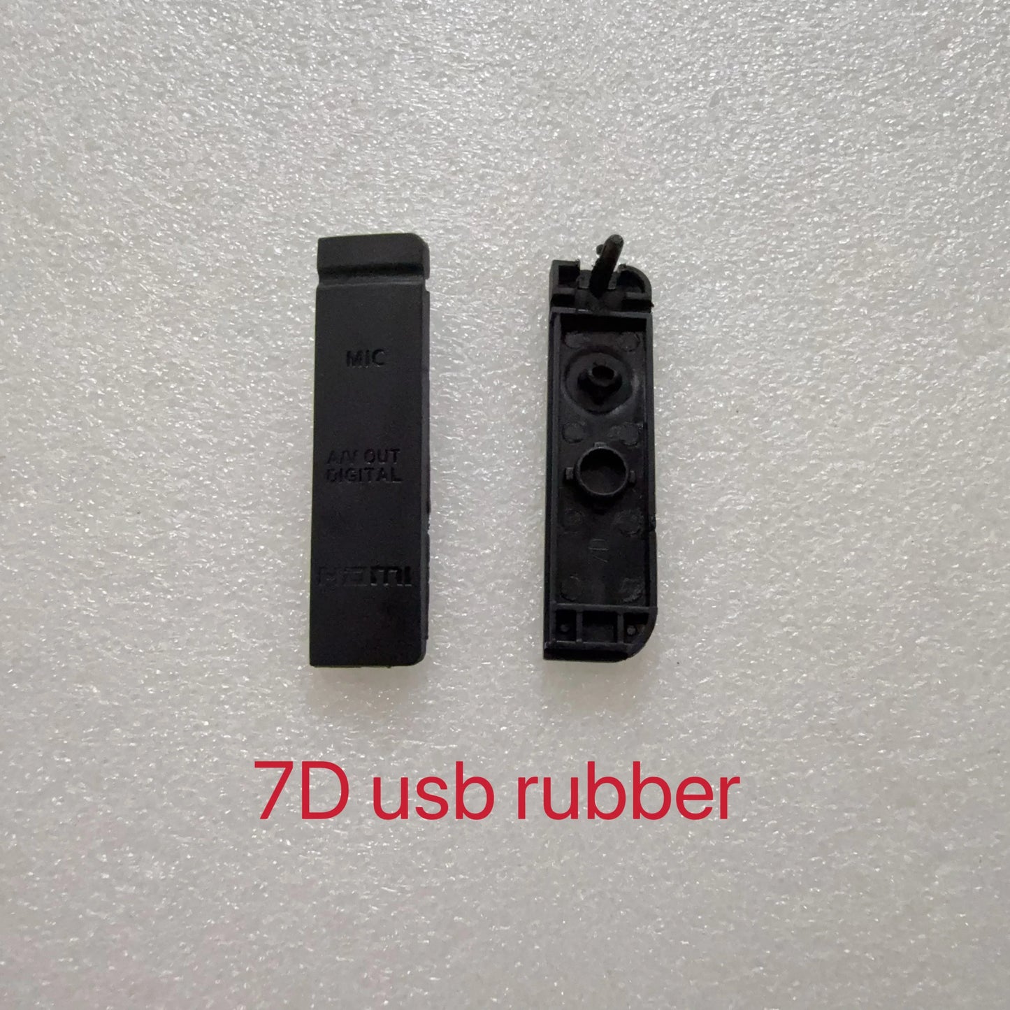 NEW For Canon EOS 7D MIC / A/V OUT DIGITAL / HDMI USB Rubber Door Bottom Cover Camera Repair Part Digital Camera repair parts