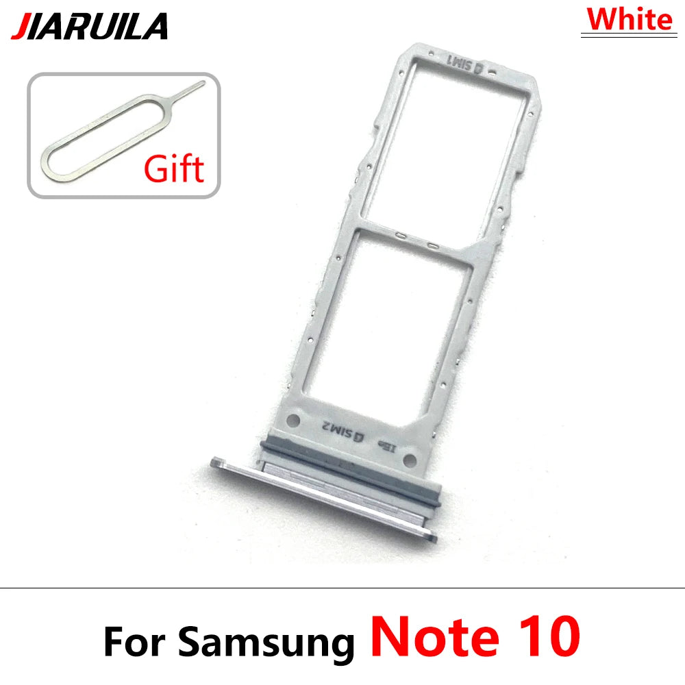 New Sim Card Tray Reader Socket Slot Holder For Samsung Note 10 Plus Lite / Note 20 Ultra Dual SIM Replacement Part Samsung phone repair parts