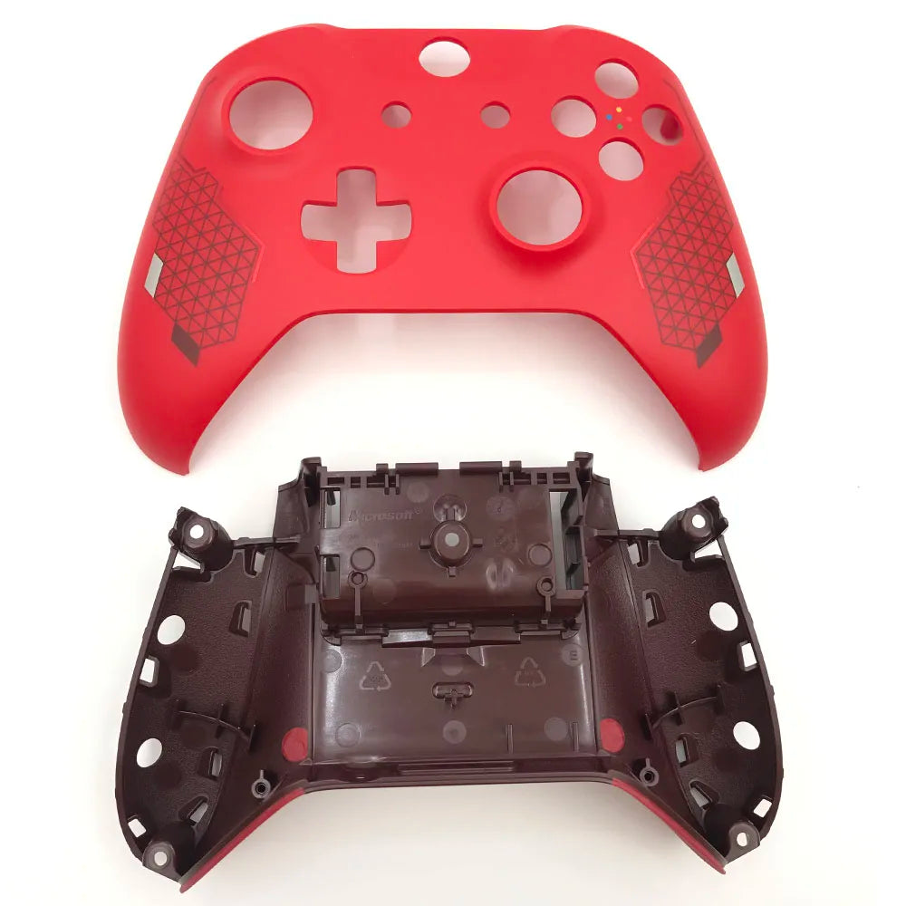 Replacement Part Top Bottom Shell Case Front+Back Housing For Xbox One S Slim Xbox One S Controller Cover Game console repair parts