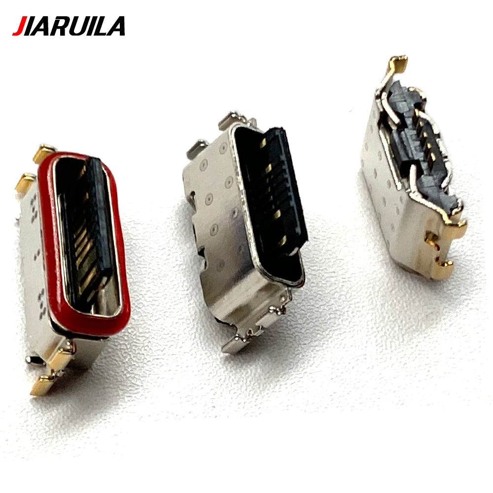 100Pcs, Charger Micro USB Charging Port Dock Connector Socket For Xiaomi Redmi 8 9 9A 9C 9T 10 10A 10C 12 12C 13 13C 14C 4G 5G Xiaomi  Xiao mi phone repair parts