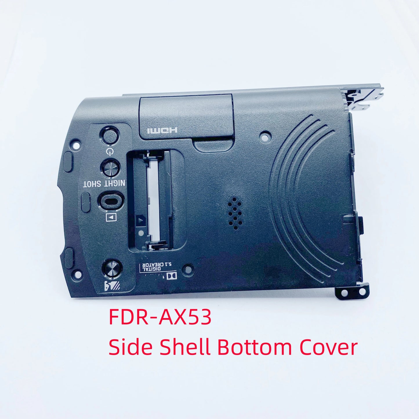 New For Sony FDR-AX53 Rear Cabinet Side Shell Bottom Case Cover Assy Repair Parts Digital Camera repair parts