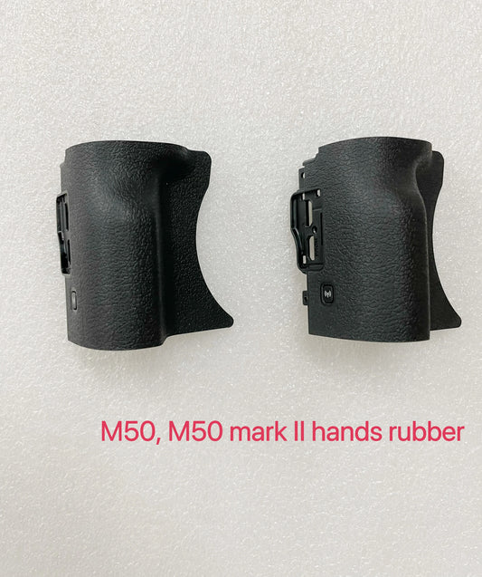 New Black Hands Grip Rubber for Canon M50 M50 Mark II Hands Rubber Repair Part Digital Camera repair parts