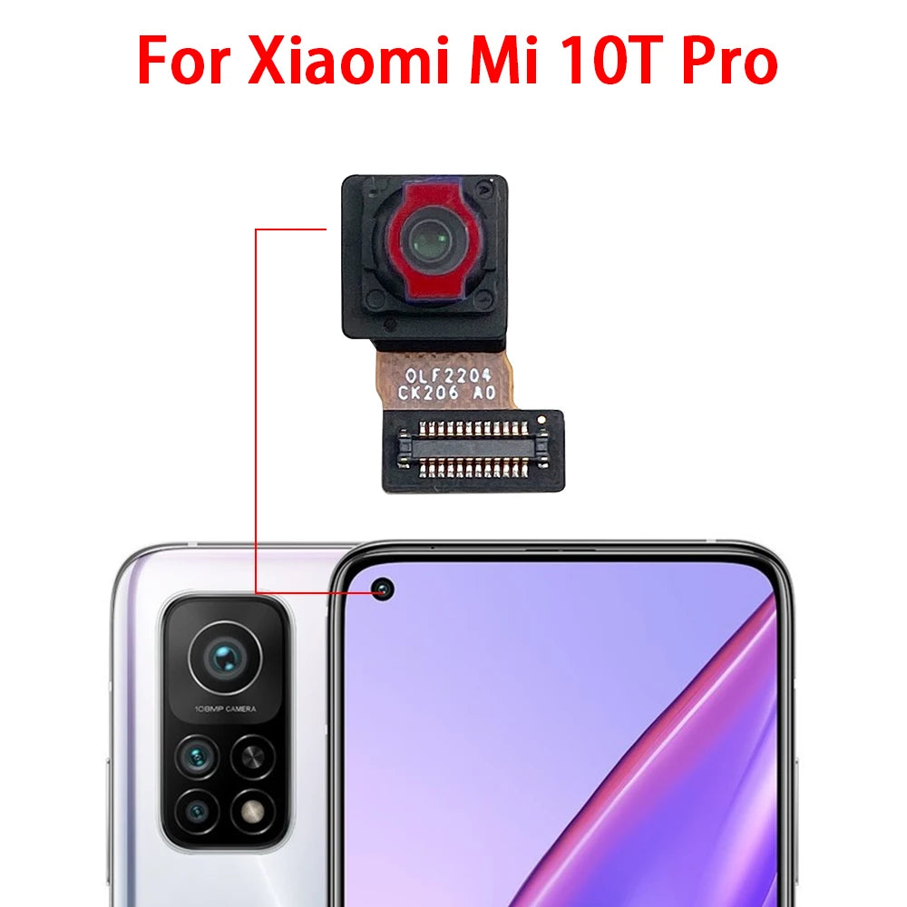 New For Xiaomi Mi 9 10 10T 11 12 Pro Lite Rear Camera Foam Front Back Camera Flex Cable Replacement Parts  Xiaomi  Xiao mi phone repair parts