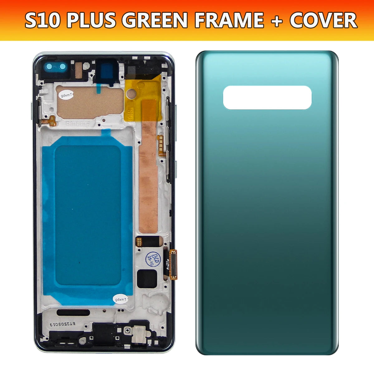 TFT with Frame For Samsung S10 Plus S10+ G975F Lcd Display Digital Touch Screen for Samsung S10 G973F Screen Replacement Parts Samsung phone repair parts