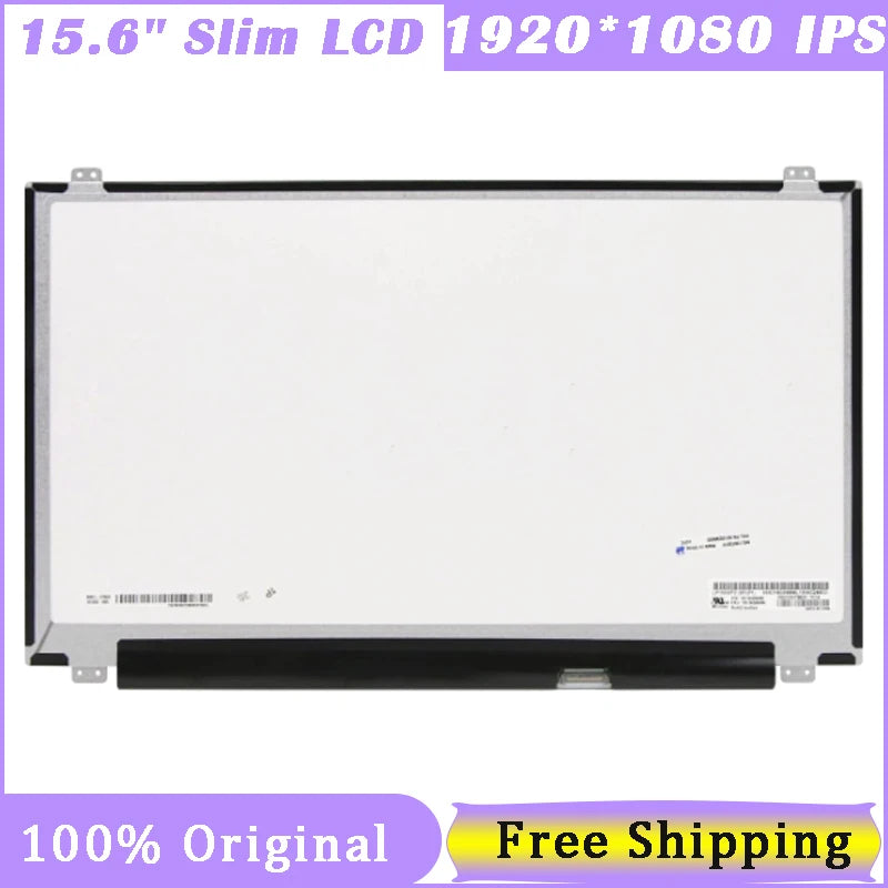 15.6'' Slim IPS Screen LP156WF6-SPK1 SPP1 SPK2 SPK3 SPK6 SPC1 SPB1 SPL1 SPA1 NV156FHM-N42 N41 LP156WF4-SPL1 SPL2 30 Pin FHD