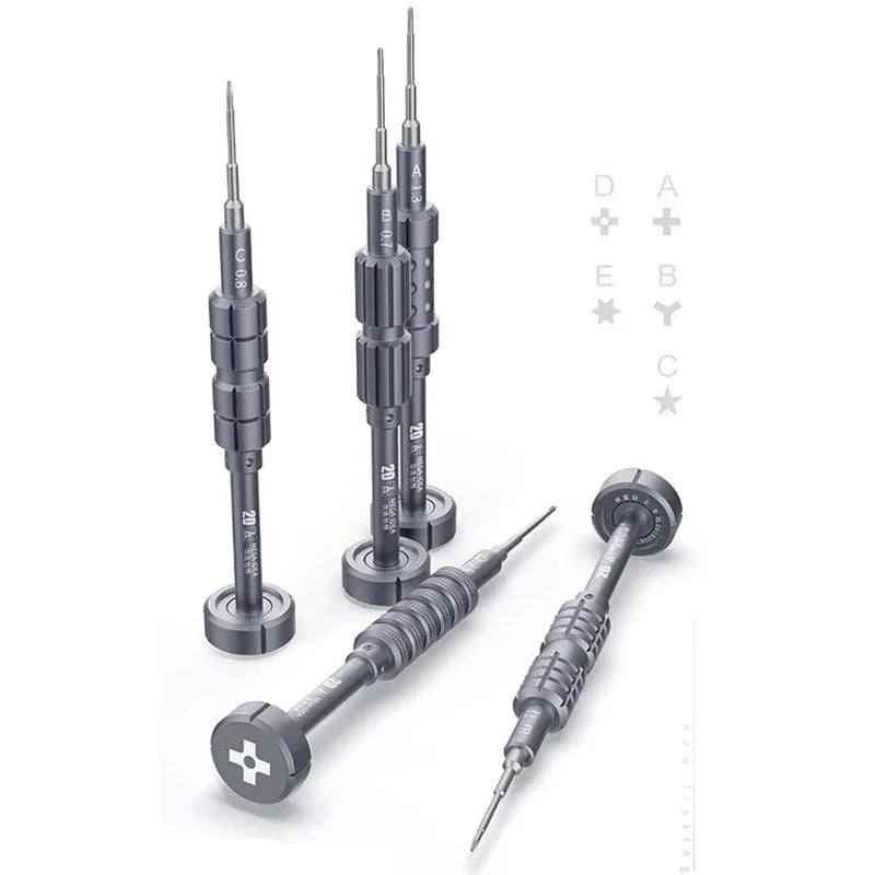 QIANLI 2D Precise Screwdriver for IPhone Android Mobile Phone Repair Disassemble Bolt Driver Tools Professional Repair Tools