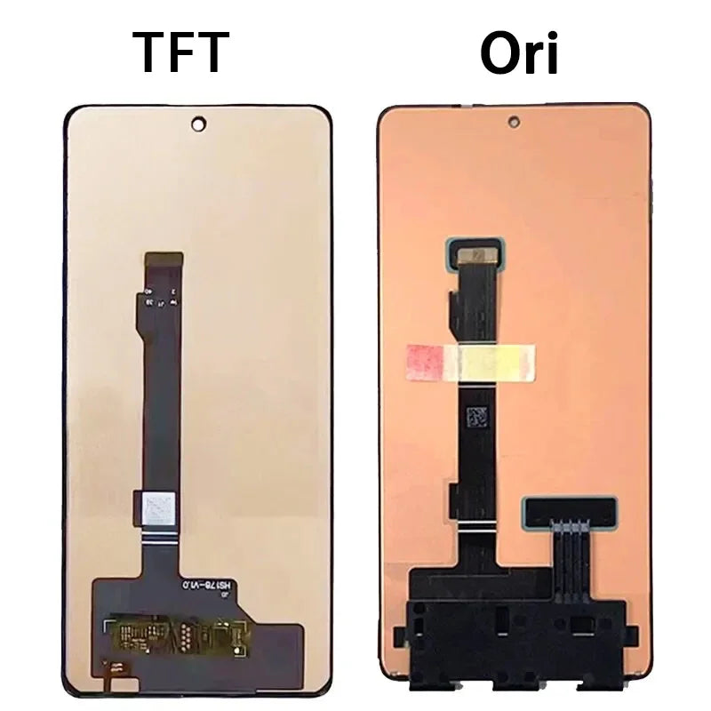 AMOLED For Redmi Note 12 Pro+ 12Pro Plus For Xiaomi Redmi Note 12 Pro 5G 22101316C LCD Display Touch Screen Digitizer Assembly Xiaomi phone repair parts