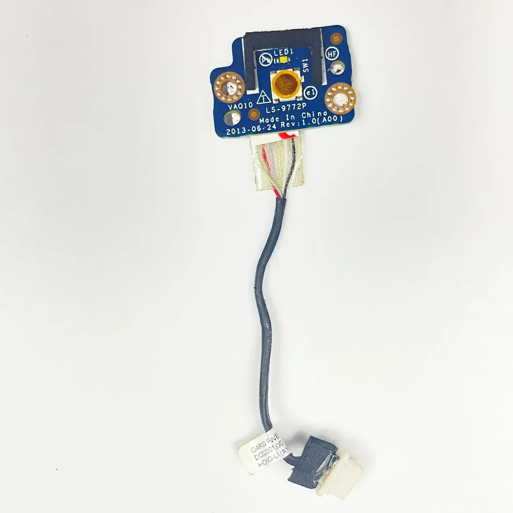 For Dell Precision M4700 M4800 M6800 Laptop Switch Power Button Board with Cable Repairing Accessories LS-9772P LS-9783P Dell laptop repair parts