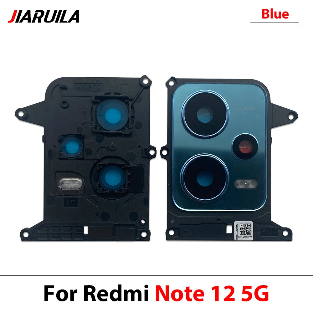 Back Rear Camera Glass Lens Circle Cover With Adhensive For Xiaomi Redmi 12 Note 12 13 Pro Plus 4G 5G Replacement Parts  Xiaomi  Xiao mi phone repair parts