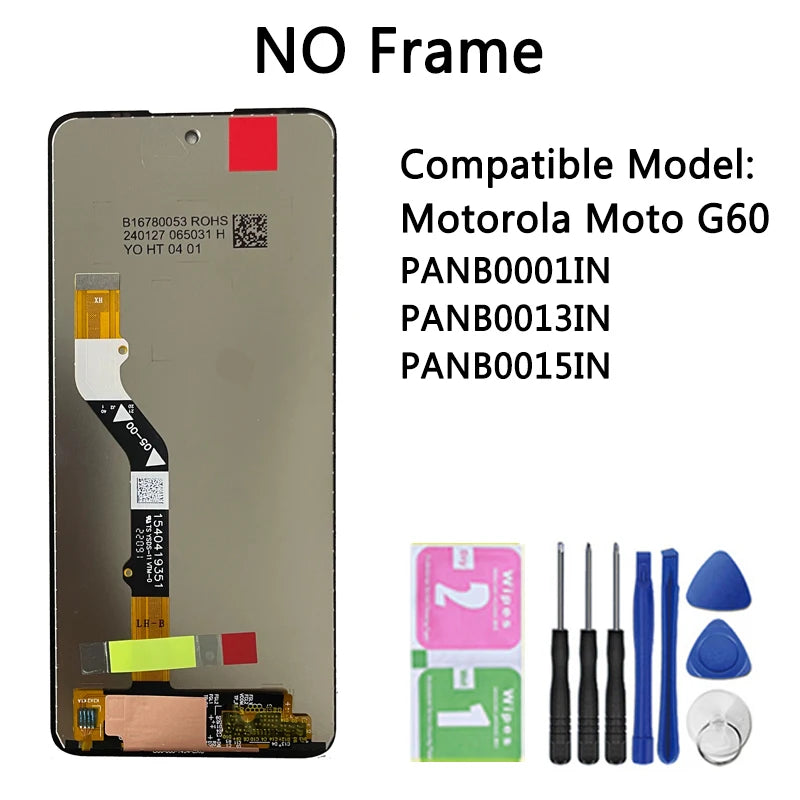 OEM G Series Screen for Motorola Moto G10 G20 G30 G50 5G G60 G60S G100 LCD Display Touch Screen Digitizer Replacement Motorola phone repair parts