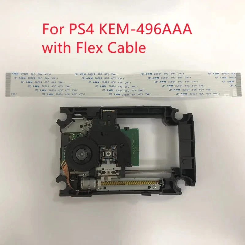 Original for PS4 Slim CUH-20XX /PS4 Pro CUH-70XX Playstation 4 R Blu Ray Lens Deck KEM-496AAA KES-496 Optical Head with cable Game console repair parts