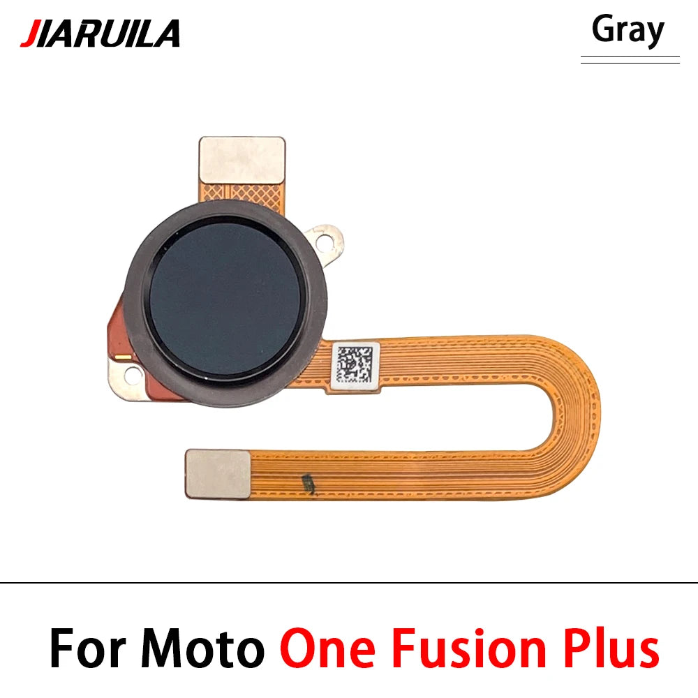 10Pcs, New For Motorola Moto One Vision Action Hyper Macro Fusion Plus Home Button FingerPrint Touch ID Sensor Flex Cable Motorola phone repair parts