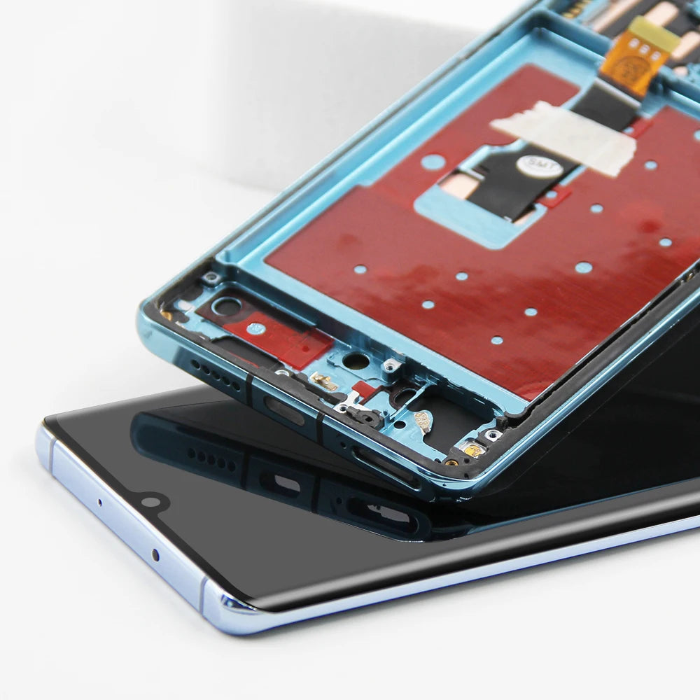 6.47" P30 Pro Screen Replacement, for Huawei P30 Pro VOG-L29 VOG-L09 Lcd Display Digital Touch Screen With Frame Assembly HUAWEI phone repair parts