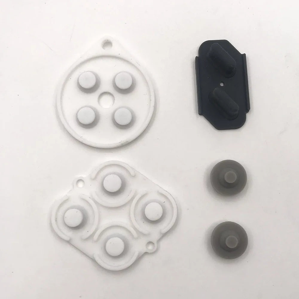 1-10set Conductive Rubber Pad For SNES Replacement Silicone Pad Membrane Buttons Contacts Gasket Repair Game console repair parts