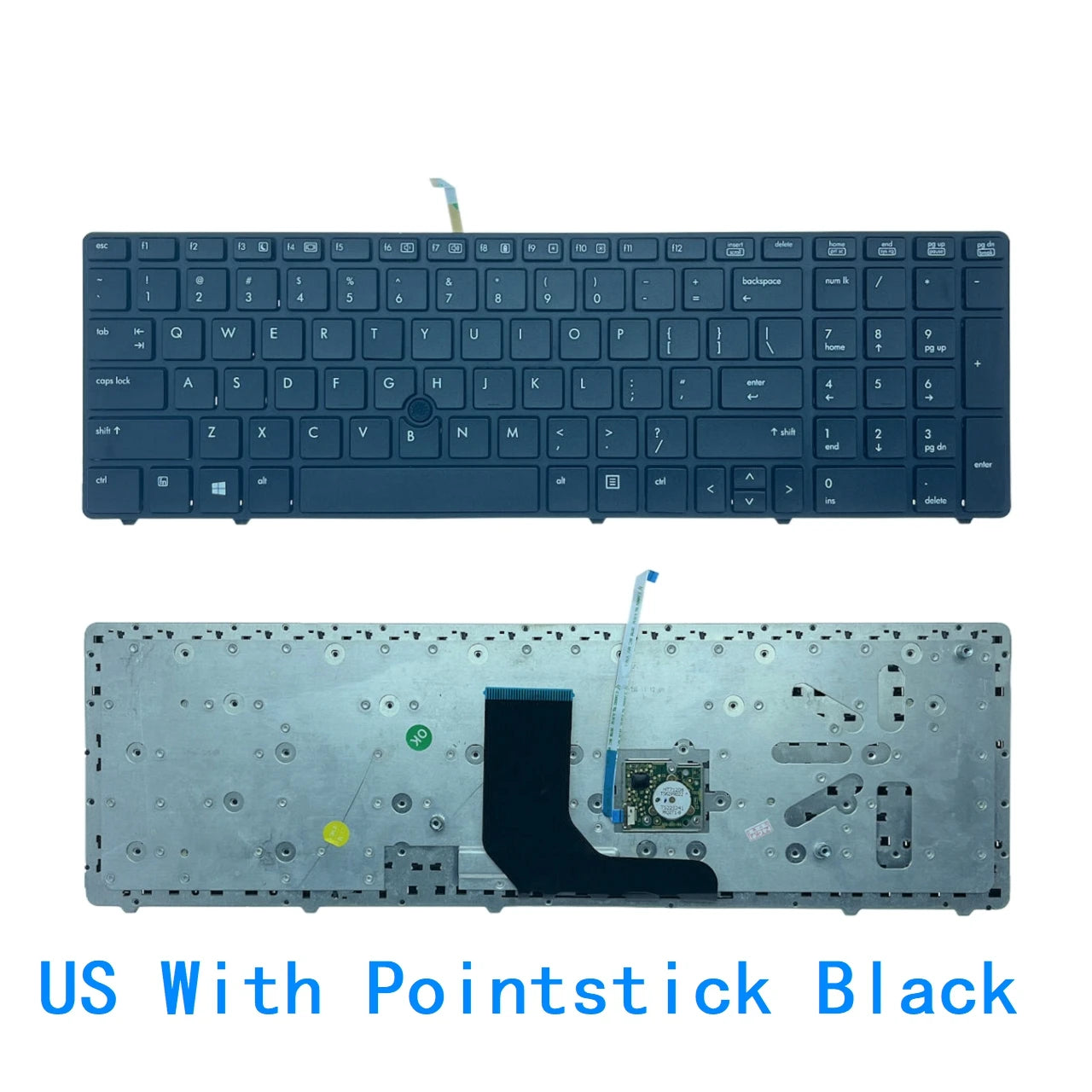 New US UI Spanish Latin Brazil Laptop Keyboard For HP EliteBook 8560p 8570P 8560B 6560B 6565b 6560P 690401-071 9Z.N6GSF.D0S  HP laptop repair parts
