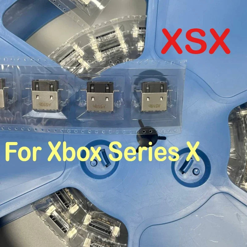 10pcs/lot for Xbox Series S X Hdmi Socket Port XSX USB 3.2A 3.2B Socket XSS 3.2C 3.2D USB Charging Connector  Game console repair parts