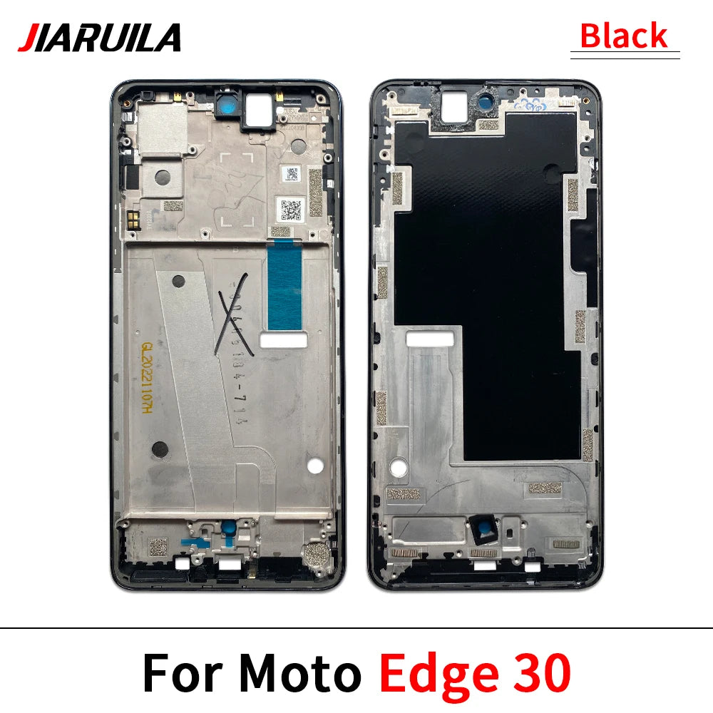 10Pcs, Housing Middle Frame Bezel Middle Frame For Motorola Moto Edge 20 30 Lite Pro / Edge 40 Neo Replacement Parts Motorola phone repair parts