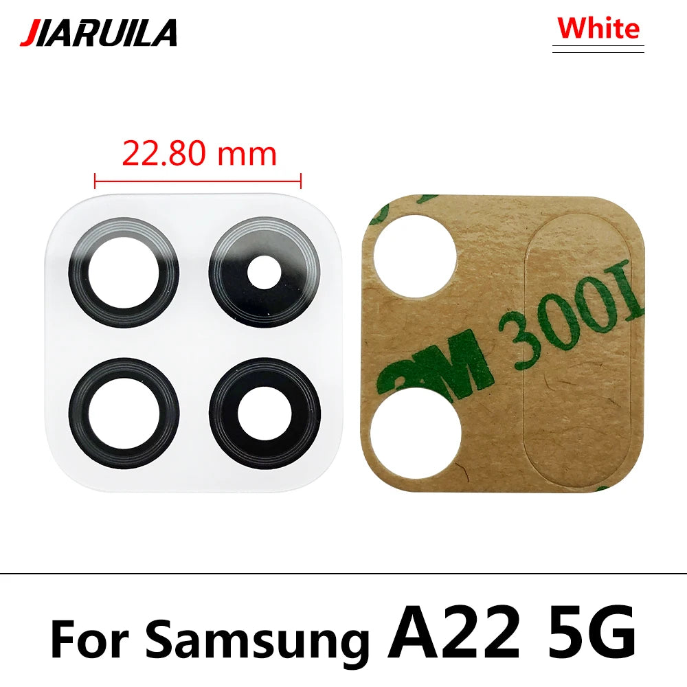 Back Rear Camera Glass Lens With Adhesive For Samsung A02 A02s A03 Core A03s A22 4G 5G A32 A52 A72 A33 A53 A73 Samsung phone repair parts