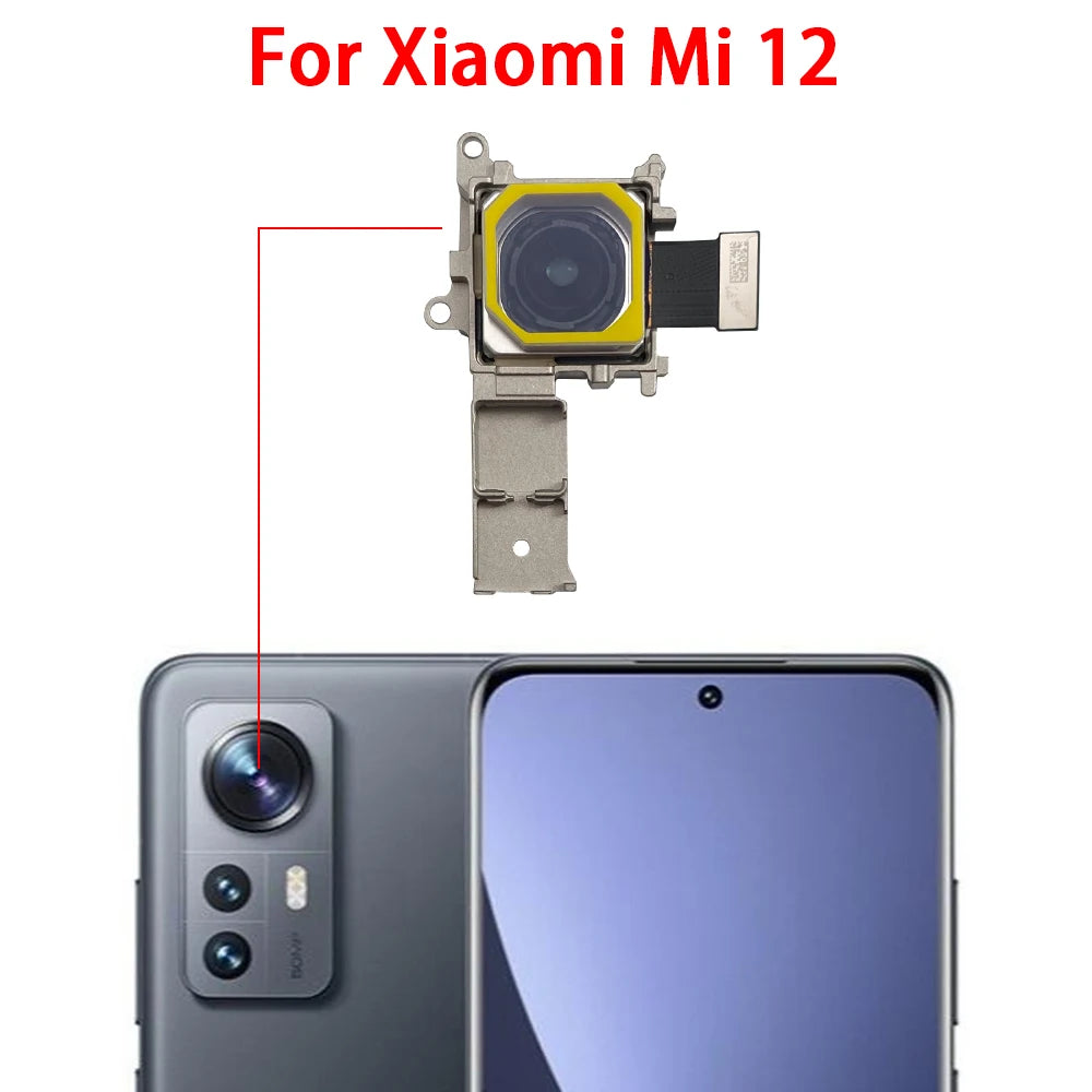 New For Xiaomi Mi 9 10 10T 11 12 Pro Lite Rear Camera Foam Front Back Camera Flex Cable Replacement Parts  Xiaomi  Xiao mi phone repair parts