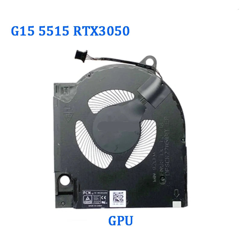 NEW ORIGINAL Laptop CPU GPU Cooling Fan For DELL G15 5510 5511 5515 2021 RTX3050 RTX3060 RTX3070 CN-0203MH  Dell laptop repair parts