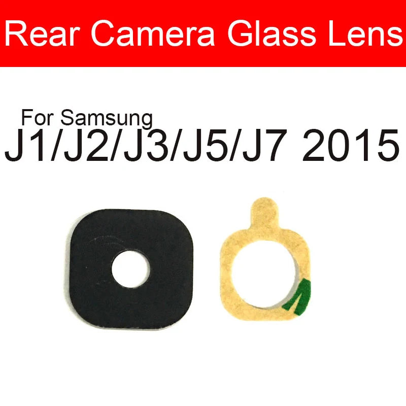 Main Camera Glass For Samsung Galaxy J1 J2 J3 J5 J7 Pro 2015 2016 2017 2018 J337 J310 J330 J510 J530 J710 J730 +Adhesive Sticker Sony phone repair parts