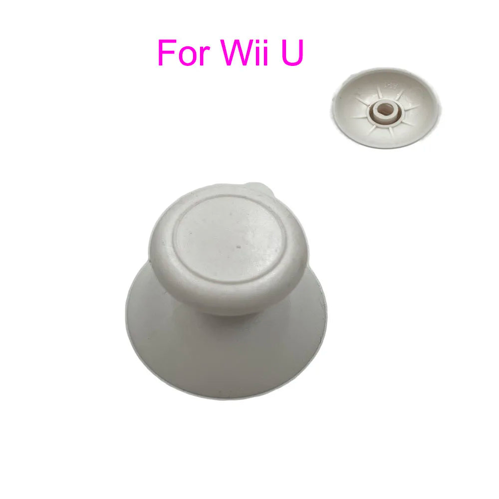 10PCS=5pairs For Wii Controller Nunchuck Analog Thumbstick Joystick Mushroom Cap Repair For Wii U Game Pad Console  & Controller Game console repair parts