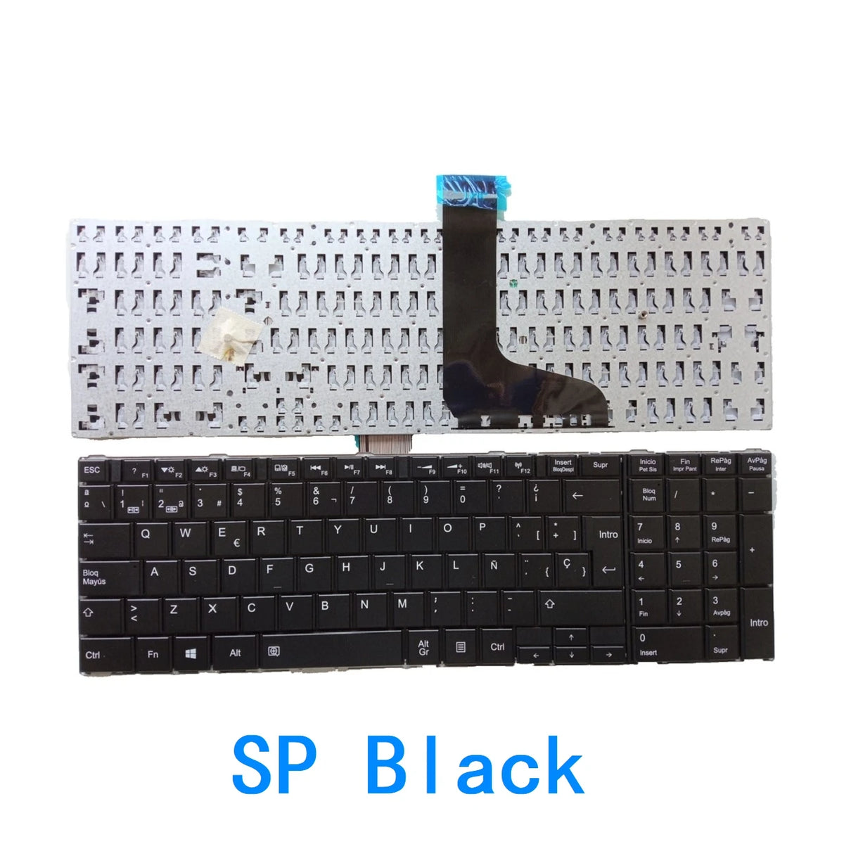 New US Russian Spanish Arab Brazil Keyboard For Toshiba Satellite C50 C50D C50-A C50-A506 C50D-A C55 C55T C55D C55-A C55D-A