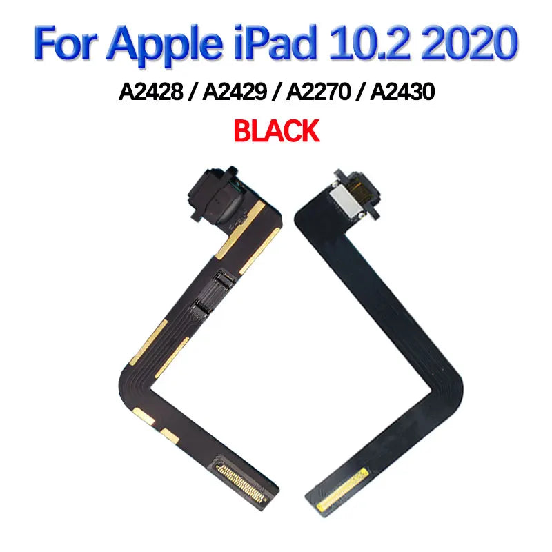 Charging Port For Apple iPad 2/3/4/9.7 5th/6th 10.2 7th/ 8th Gen USB Charging Dock Socket Plug Connector Charge Board Flex Cable  iPad repair parts