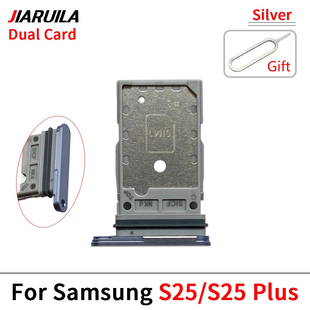 New For Samsung S25 Plus Ultra SIM Card Slot SD Card Tray Holder Adapter
