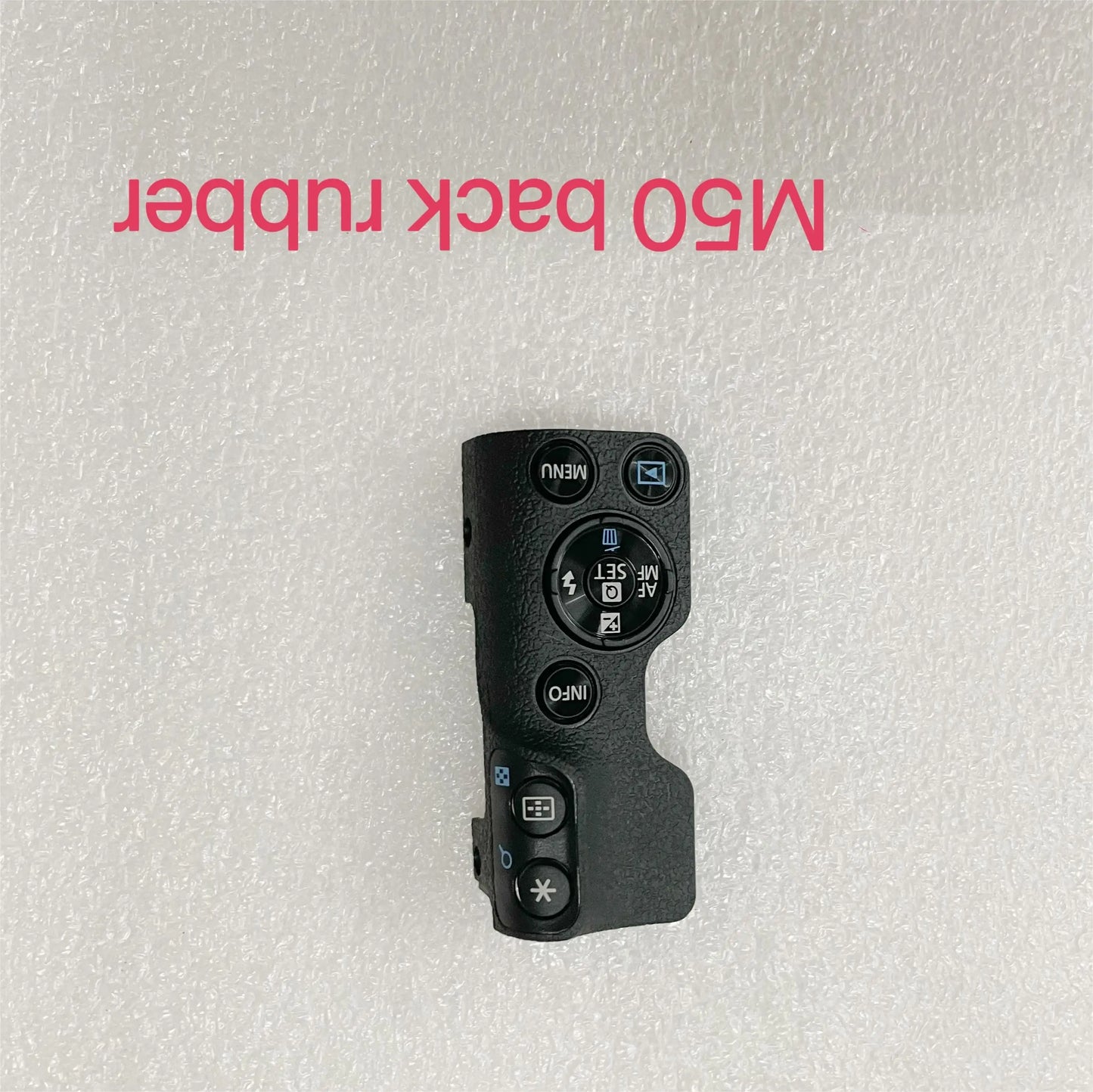New Original Back Rubber for Canon M50 M50 II M50 Mark II Camera Thumb Cover with Buttons Repair Parts Digital Camera repair parts