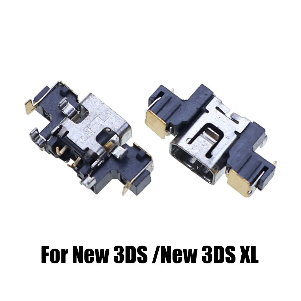 2pcs For NDS NDSL NDSi XL Power Socket Charging Port For GBA GBASP Link Connector For Switch / Lite / Oled / Pro NS Console Game console repair parts