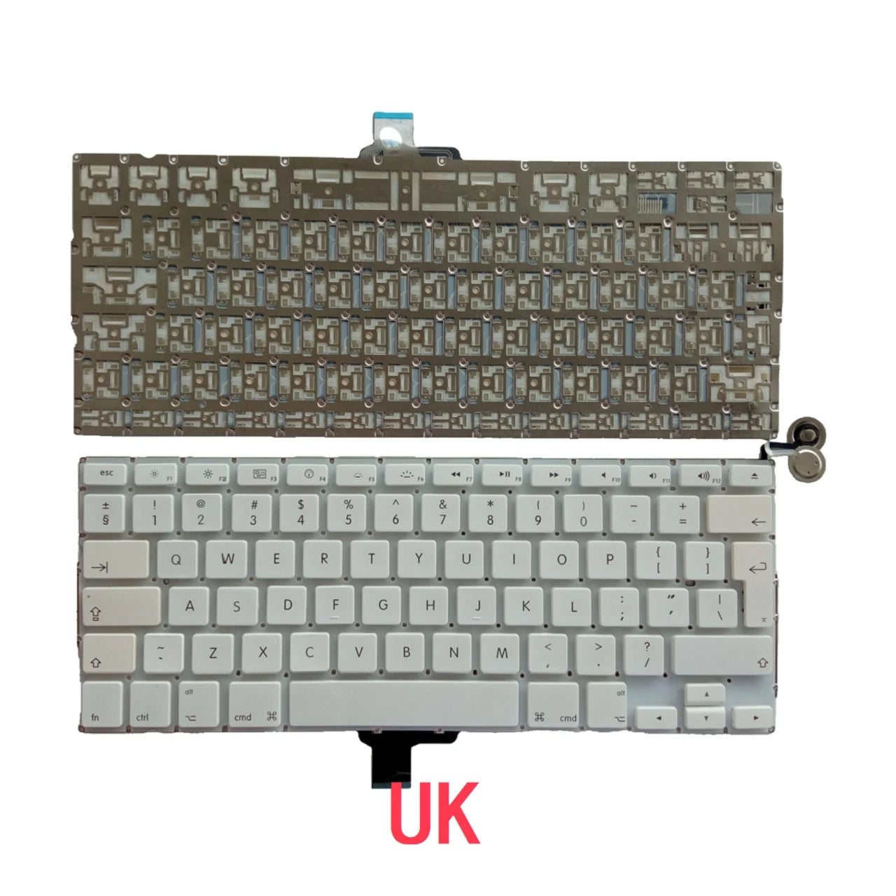 New US Russian Spanish UK Laptop Keyboard For Apple Macbook 13" A1342 2009 2010 Year Notebook PC Replacement MACBOOK laptop repair parts