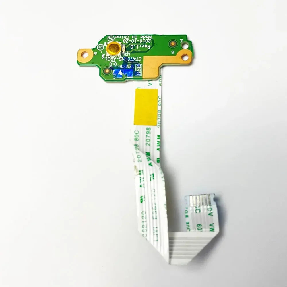 OEM For Lenovo Thinkpad T470 A475 laptop Power Button Board with Cable CT470 NS-A931 NBX0001JM00 00UR510 Repairing AccessoriesLenovo laptop repair parts