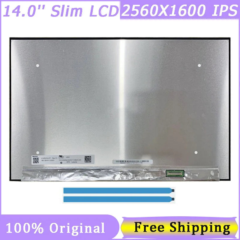 14.0 Slim 40 Pin Laptop Screen For Dell lnspiron 7400 N145GCG-GT1 LP145WQ1-SPB1 2560*1600 QHD IPS Non-Touch Dell laptop repair parts