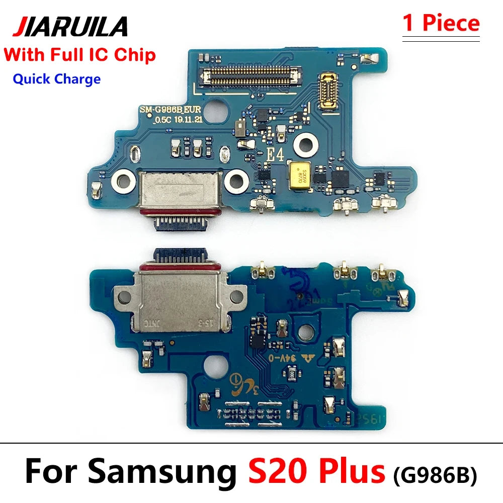 USB Charging Port Microphone Dock Connector Board Flex Cable For Samsung S20 Plus Ultra G986B G988B G981B Repair Parts Samsung phone repair parts