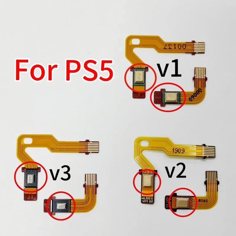 20sets Original New for PS5 V1 V2 V3 Controller Microphone Flex Cable for PS5 Dualsense Ribbon Cables with Microphone  Game console repair parts