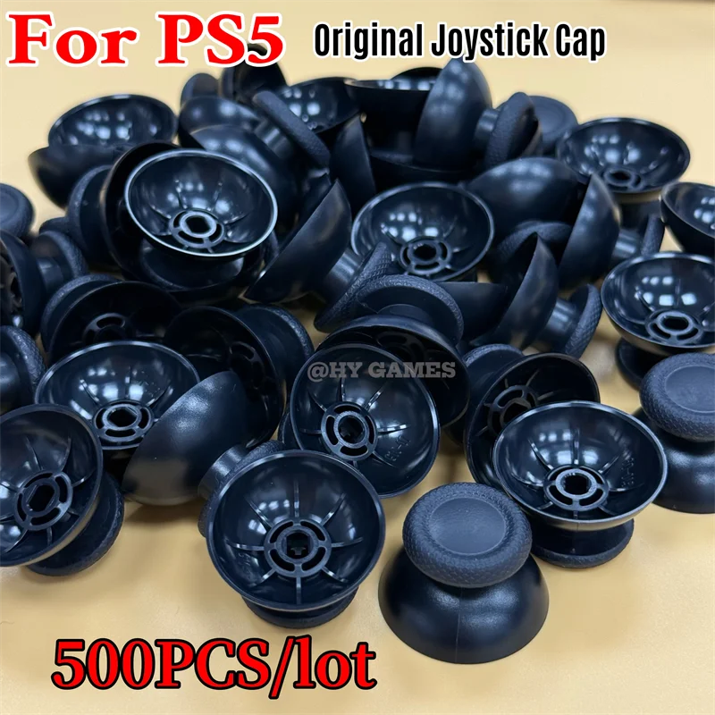 500pcs/lot Black Original or OEM Analog Joystick Thumb Stick for PS5 Controller for Ps5 Thumbsticks Mushroom Grip Cap Cover  Game console repair parts