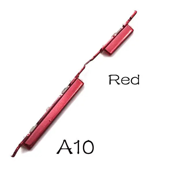 10Pcs/Lot, Power Button+ Volume Side Button Key For Samsung A10 A105F A20 A205F A30 A305F A40 A50 A70 A7 2018 A750