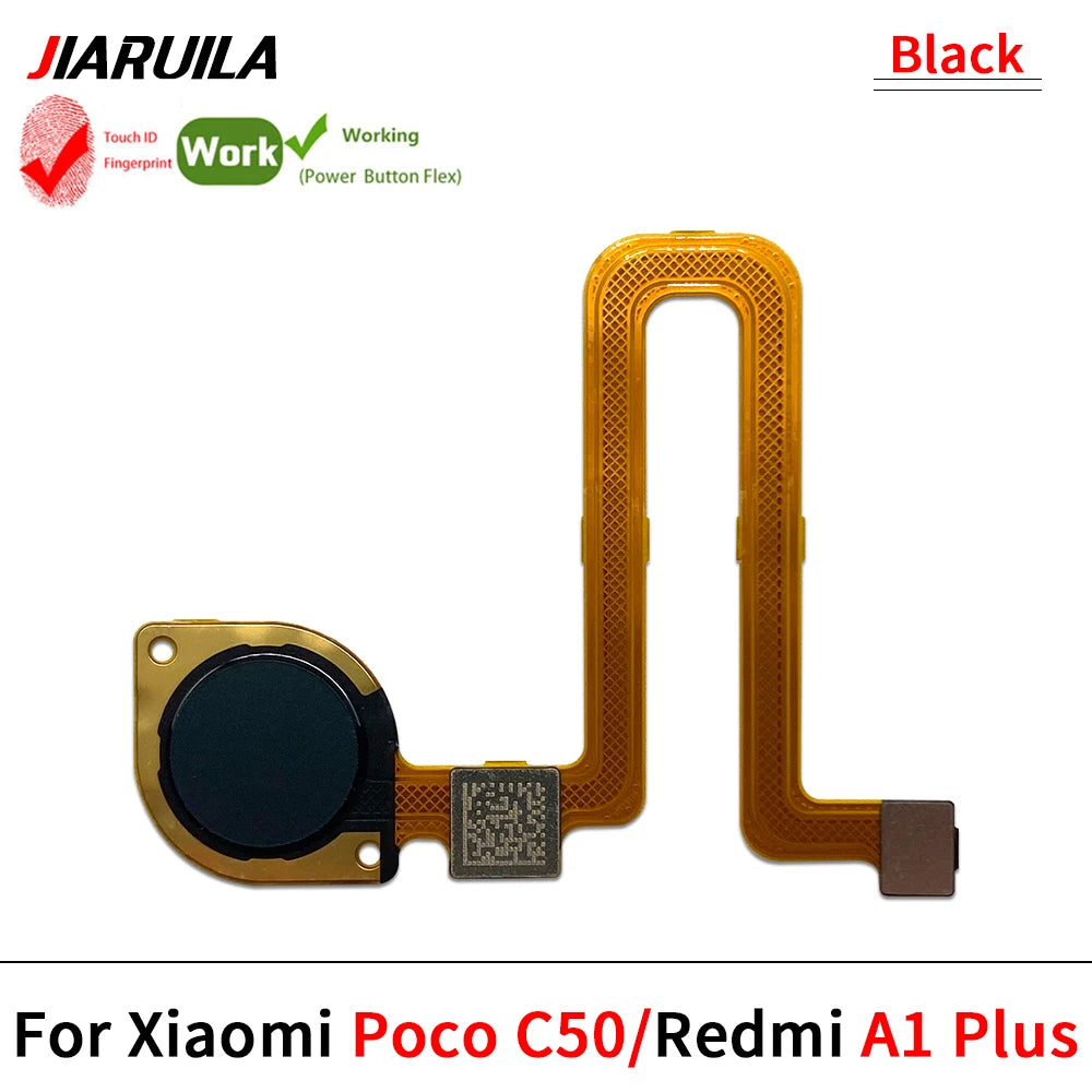 Home Button FingerPrint Touch ID Sensor Flex Cable Ribbon For Xiaomi Poco C50 C55 C65 C71 Replacement Parts Xiaomi  Xiao mi phone repair parts
