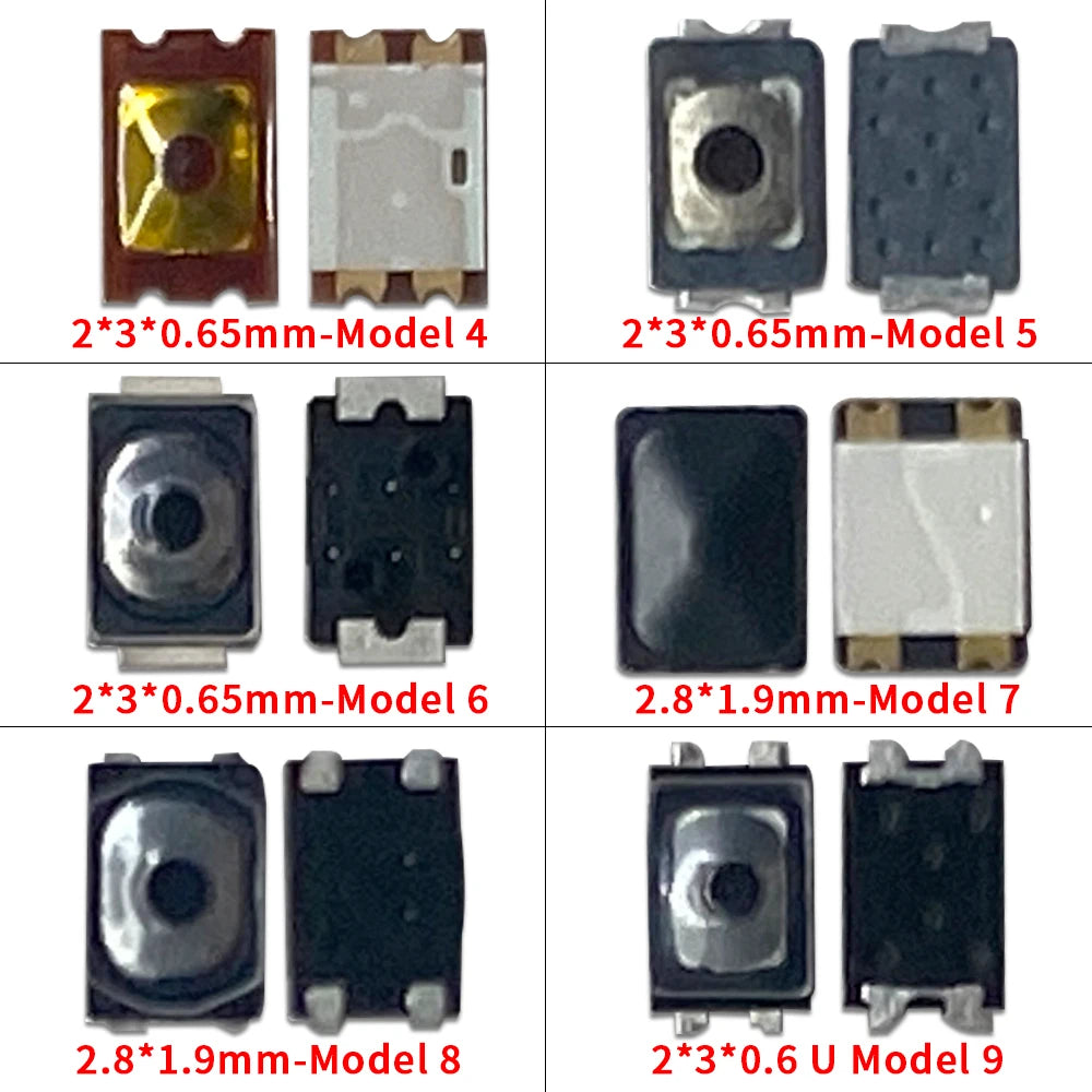 100Pcs,  Mobile Phone Tactile Push Button Switch Tact Micro Switch SMD On Off Inner Button For Iphone For Xiaomi For OPPO Xiaomi  Xiao mi phone repair parts