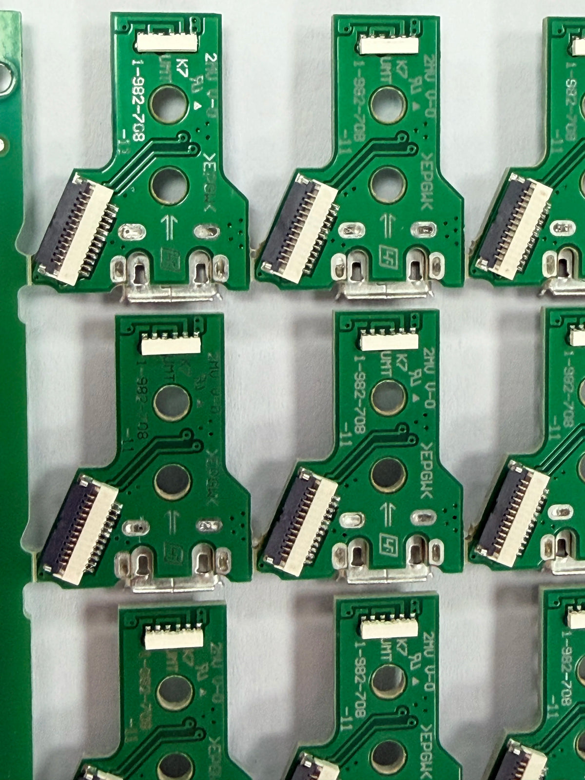 30/60PCS For PS4 Controller USB Charging Port Power Socket Circuit Board JDS-055 JDM-050 for PS4 Game console repair parts