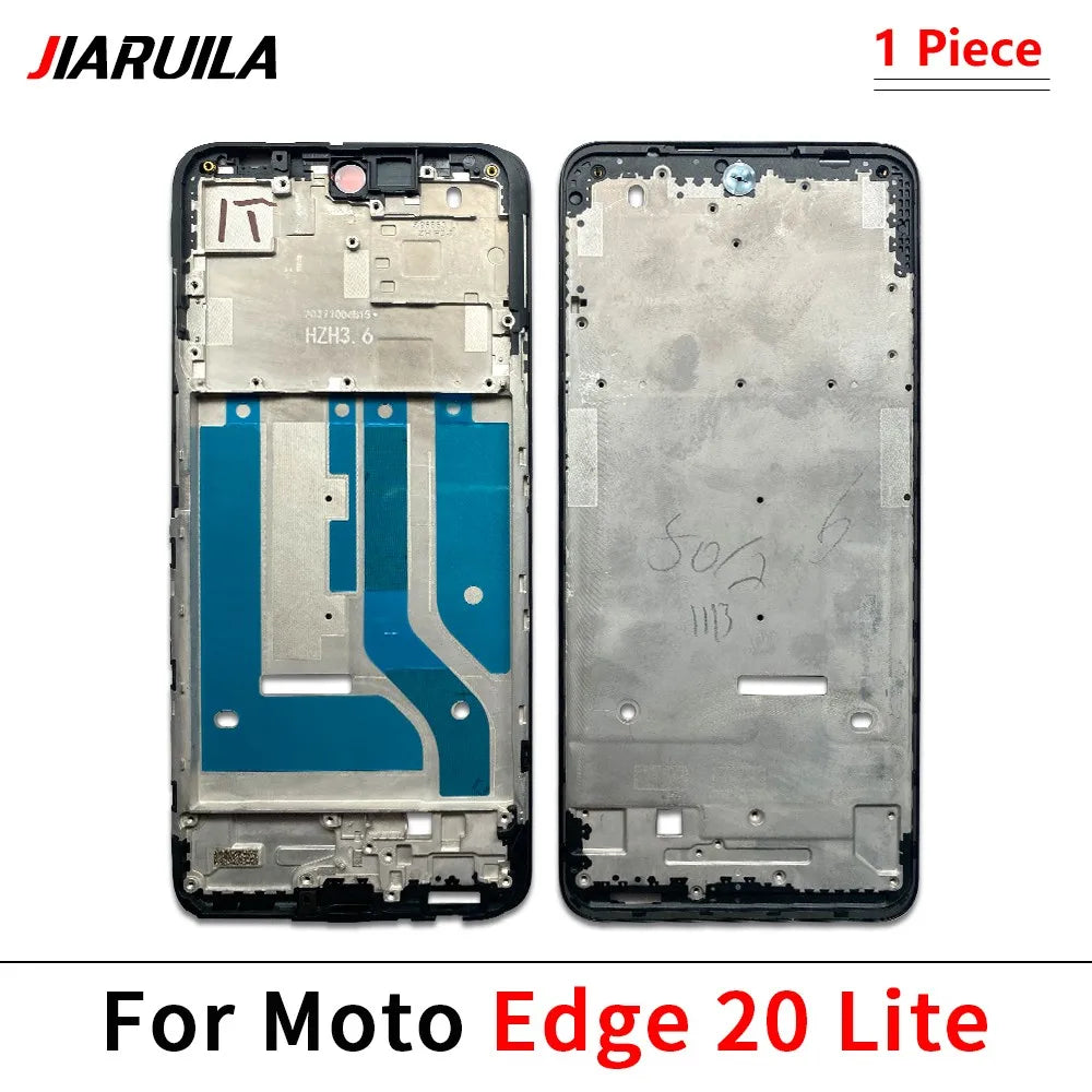 10Pcs, Housing Middle Frame Bezel Middle Frame For Motorola Moto Edge 20 30 Lite Pro / Edge 40 Neo Replacement Parts Motorola phone repair parts