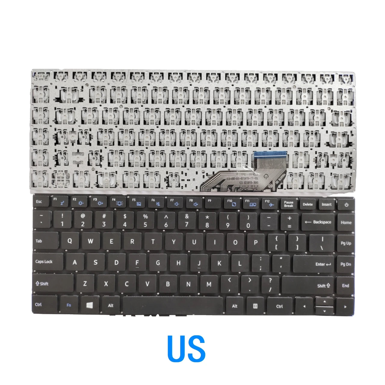 New US Spanish Language  Keyboard For Dynabook for Satellite Pro C40 C40-J C40-H C40-G V6507B DOK-V6507B Replacement Keyboard