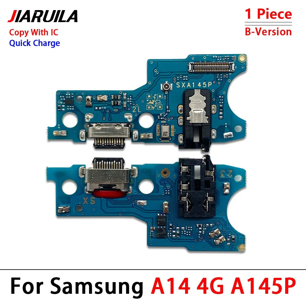 50Pcs, New For Samsung A13 A23 A33 A53 A14 A24 A34 A54 4G 5G USB Charge Port Jack Dock Connector Charging Board Flex Cable Samsung phone repair parts