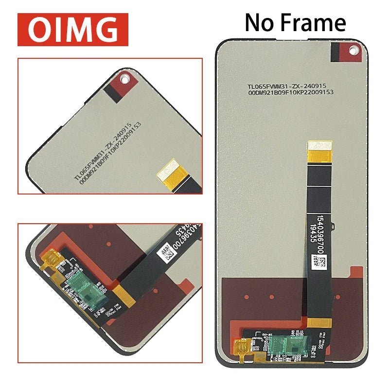 6.53'' For LG K61 LMQ630EAW LM-Q630EAW LM-Q630 LCD Display Touch Screen Digitizer For LG Q61 LM-Q630N Screen Assembly LG phone repair parts