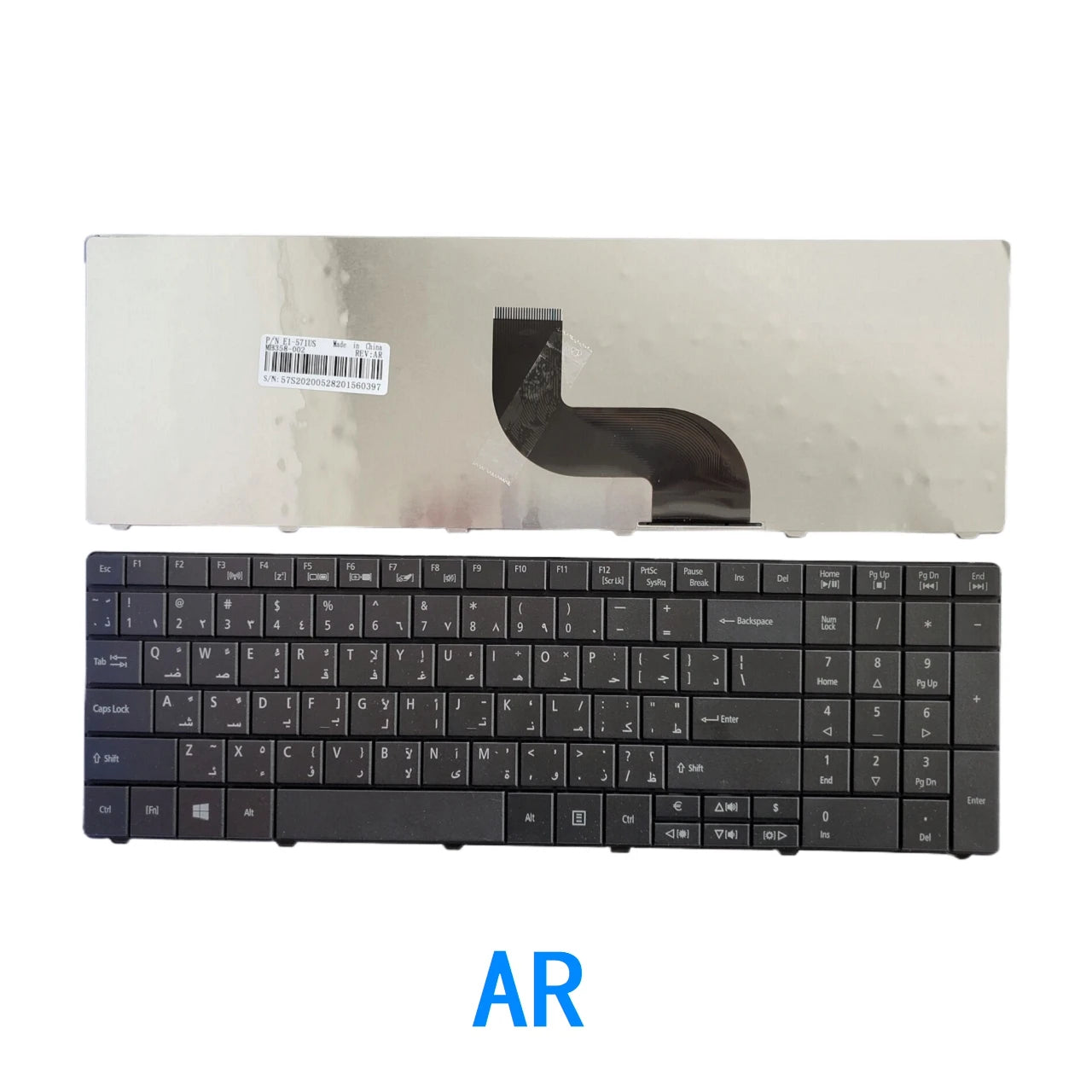 New US Russian Spanish Arab Brazil Language  Keyboard For Acer Aspire E1 521 531 571 E1-521 E1-531 E1-531G E1-571 E1-571G Acer laptop repair parts