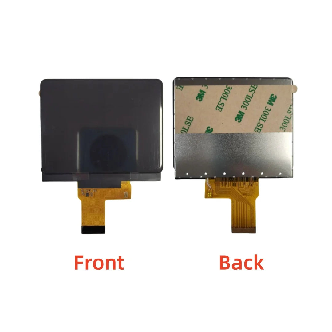 New 3.5-inch LCD Screen Display for R35S R36S Game Console HL-PGDM035HD-C-V2 Replacement Part - with Cover Plate Game console repair parts