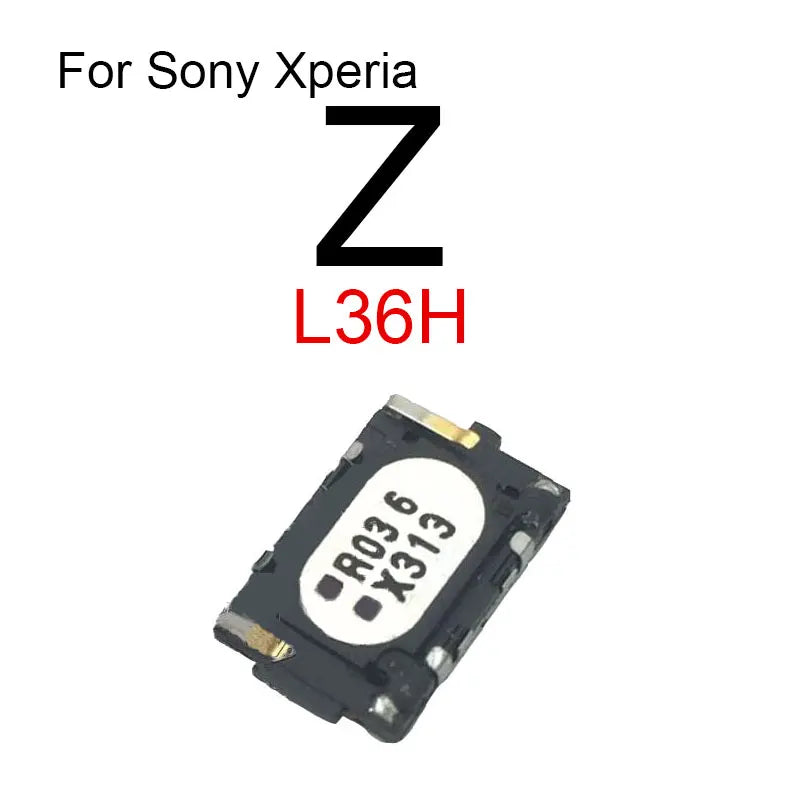 Ear Earpiece Speaker For Sony Xperia Z Z1 Z2 Z2A Z3 Z4 Z5 ZL ZR Ultra Compact Plus Premium L36H XL39H L39H L35H C6502 Parts Sony phone repair parts